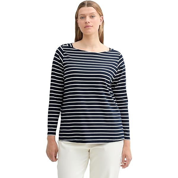 TOM TAILOR Plussize damestrui, 34587 - Light Fjord Blue, 50 Grote maten TOM TAILOR Plussize damestrui, 34587 - Light Fjord Blue, 50 Grote maten
