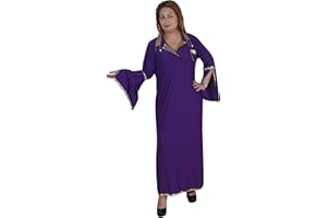 Egypt Bazar Traditionelles Saidi Stocktanzkleid/Bauchtanzkleid, Free Size (L bis 2XL)