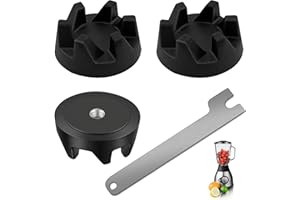 DEVANTIA Mixer Kupplung für KitchenAid Mixer - Gummi Kupplung 9704230 Kompatibel mit KitchenAid Mixer KSB52, KSB5, 5KSB52, 5KSB5, Standmixer Erzatzteile (3er Set, Montageschlüssel Enthalten)