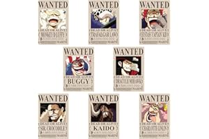 OBLRXM O-ne Piece Póster, Póster De Anime, O-ne Piece De Luffy Bounty Wanted, Bounty Wanted Póster, Pósters Manga Pintura Hd, Póster De Decoración, Decoraciones De Pared