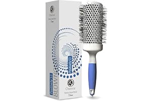 ‎OSENSIA Rundbürste groß- haarbürste rund für Frauen & Männer - Rundhaarbürste für Haarstyling wie im Salon, Rundbürsten Nasses & Trockenes Haar, Keramik-Ionen Haarbürste Damen & Haarbürste Herren (53 mm)