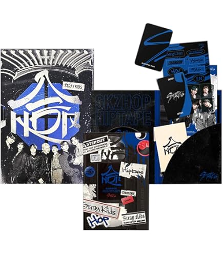 Stray Kids SKZHOP HIPTAPE (HOP) Album - HIPTAPE VER. (Limited Ver) + Pre-Order Benefit + Esclusiva BolsVos - 3