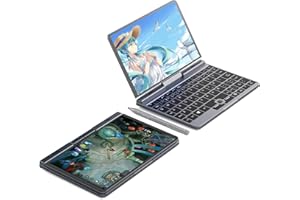 FakestarPC Mini Laptop 8 cali Touch Windows 11 Tablet IPS ekran In, el N100,12G DDR5, 2 TB SSD, 2 w 1 Laptop do gier, tablet z rysikiem, WiFi6 BT5.2