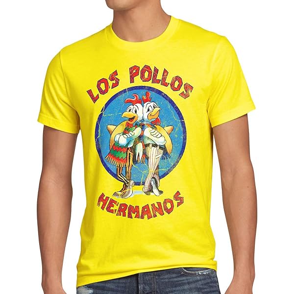 WhyKiki Che Walter Heisenberg Men's T-Shirt Golden Moth Breaking