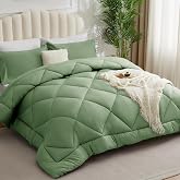 WAVVE Duvet Filling Duvet 240 x 260 cm for 180 cm Beds, Fibre Duvet, 300 g/m&sup2;, Lightweight, Soft, Breathable (260 x 240 cm, S