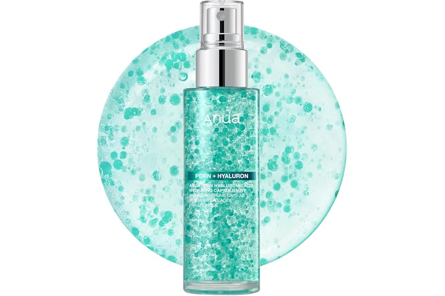 Anua Pdrn Collagen Glow Facial Serum Spray, Korean Skincare, 100ml | Feuchtigkeitsspendender Gesichtsspray, mit Hyaluronsäure, für Alle Hauttypen, Feuchtigkeit & Aufpolsternde, Straffende Pflege