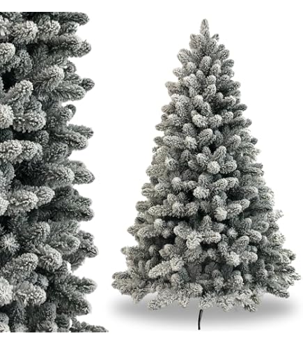 Albero di Natale Innevato effetto Naturale Folto H 150 cm Livigno Bizzotto | Leroy Merlin