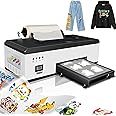 DTF Printer,A3 DTF Printer Transfer Printing Machine,T-Shirt Direct to Film Printer,Automatic White Ink Agitation and Timed Circulation,for DIY Printing, Direct to Film Printer