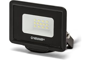 Velamp PADLIGHT5 Projecteur LED SMD 10W IP65 Noir 4000K