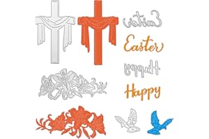 LDYLLICSTYLE Easter Die Cutting Mould - Stencils for Card Making, Photo Decorative Paper Dies