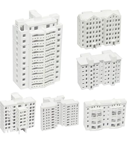Lot De 20 Voitures Miniatures Peintes échelle HO (1:100/1:150/1:200) - Pour Maquettes Trains, Décors, Jardins Féériques - Plastique Multicolore