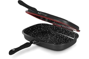 Barazzoni Four de cuisson spéciale 32 x 23 cm, induction sur les deux côtés, 2,3 litres, aluminium