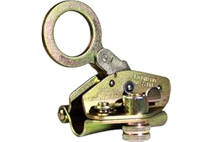 KLLsmDesign Rope Grab Ascender Fall Protection 25KN Riser Fits 1/2 Inch-5/8 Inch for Rocking Climbing Tree Arborist Mountaineering Caving