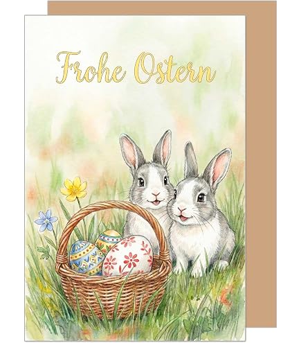 Punkcards,Confezione di biglietti di Pasqua,Biglietti di Pasqua