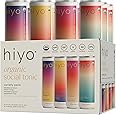Hiyo Organic Social Tonic - Variety Pack, 12 Pack - N.A. Functional Seltzer, Sparkling Water Crafted with Organic Adaptogens, Nootropics & Botanicals