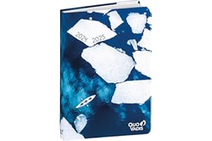 QUO VADIS - 2024-2025 school year diary - Eurotextagenda Recycled - Daily - Multilingual - Breathe - Multi-Coloured - 12 months from August to July - 12 x 17 cm - Recycled Clairefontaine Paper