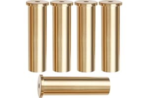 Be In Your Mind 5pcs Golf Club Weight Head Brass Shaft Tip Weights Weight Head Accessories Suitable for Steel Wood Steel Iron Shafts (2/4/6/8/10g)