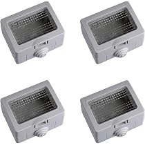 Elektro-Außenbox IP55 Mit Schuko-Steckdosen – Wasserdicht Für Garten, Terrasse & Feuchträume – Inkl. 3-fach Steckdose + Bypass – Kompatibel Mit Bticino Matix