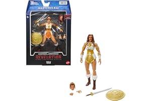 Masters of the Universe Masterverse Revelation Teela Action Figure 7-in MOTU Battle Figures for Storytelling Play and Display, Gift for Kids Age 6 and Older and Adult Collectors, MOTU Collectors
