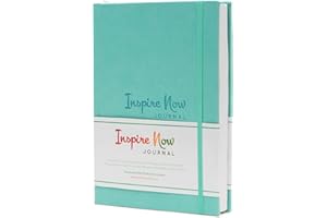 INSPIRE NOW JOURNAL – A5 Daily & Weekly Productivity Planner | Undated Organiser | Set and Achieve Your Goals- Get Things Done | Increase Productivity, Motivation & Gratitude