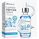 Copper Peptides Ghk-cu Serum, Ghk-cu Peptide Serum, Copper Peptide Serum for Tightening, Collagen Boosting &amp; Hydrat, Reduces