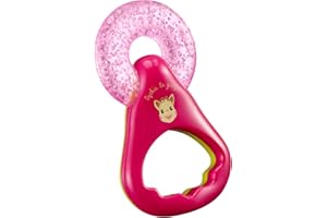 VULLI Sophie la Girafe - Silicone - Fresh Touch - Anneau de Dentition - Fraîcheur avec Gel Réfrigérant (Modèle aléatoire) Blanc