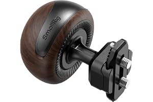 SMALLRIG "HawkLock" Mini Wooden Side Handle, H21 Quick Release Handles