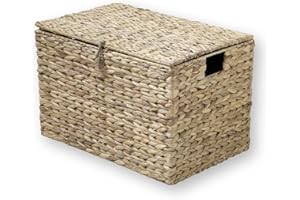 CALICOSY Casâme Baúl De Jacinto De Agua con Tapa