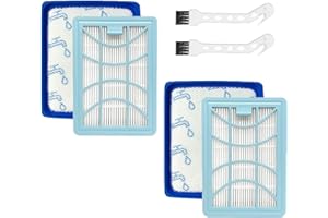 Neuytiky Staubsauger Filter für Philips 7000 Series PowerPro Expert, Ersatzfilterset,Filter Ersatzteile Zubehör Set,für Philips FC9728/01,FC9728/81,FC9729/09,FC974109,FC9742/09