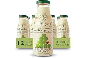 FOLKINGTON'S Folkingtons Cloudy Apple Juice - 12 x 250ml Bottles