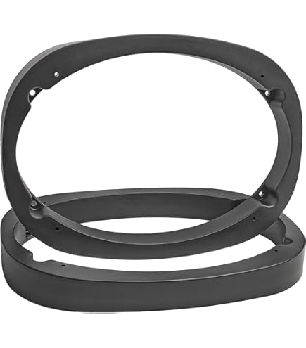 Holibanna 2 Paia Anello Adattatore Altoparlanti Auto In Plastica - Foto 9