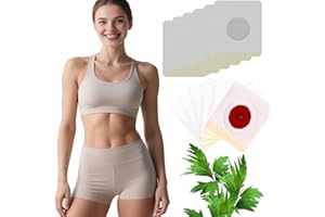 ZAVONIRAE Cerotti per l'ombelico, 60 Pezzi per Drenaggio e Comfort Fisico, Supporto Silhouette Tonica, Sensazione di Leggerezza