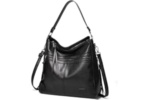 SACMILL Damen Handtasche PU Leder Umhängetasche Shopper Top-Griff Tragetaschen Elegant Schultertasche für Frauen
