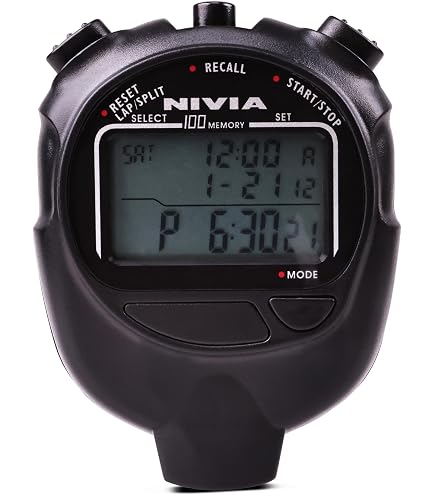 SEIKO S141 300 Memory Stopwatch - Timer - Black : Amazon.in