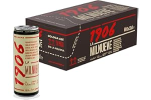 1906 Reserva Especial - Cerveza Lager Extra, Frigopack de 10 Latas x 33 cl, Sabor y Aroma Tostado, Galardonada Internacionalmente, 6,5% Volumen de Alcohol