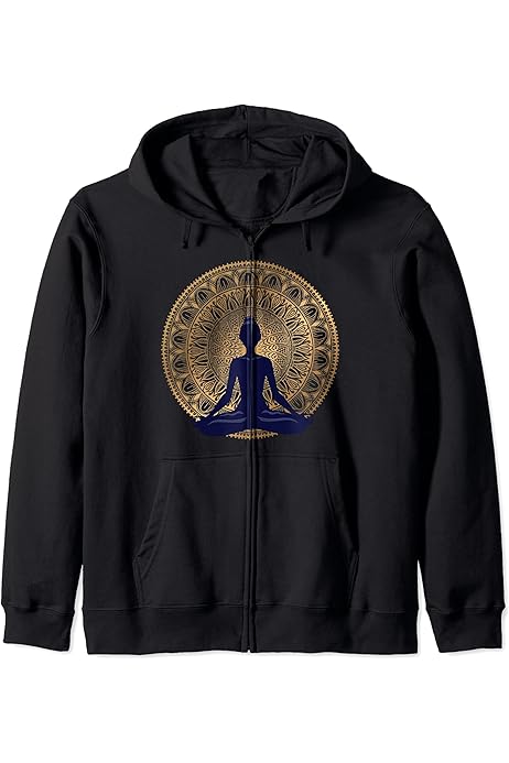 Maglietta Da Yoga E Meditazione - Con Stampa Namaste E Posizione Loto - Foto 11