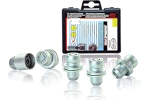 Fits Land Rover Range Rover Sport 2004-2013 Heyner Germany Locking Wheel Nuts Set 4 Car Security Locks Anti-theft 863/5-RR M14x1.5