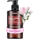 KUNDAL Kafein İ&ccedil;eren D&ouml;k&uuml;lme Karşıtı Bakım Şampuanı Caffeine Scalp Shampoo 500ml (Baby Powder)