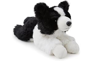 Zappi Co Border Collie pluszowa zabawka (30 cm) - Uroczy, miękki owieczek, przyjazny dla środowiska, najlepszy przyjaciel dziecka dla komfortu i zabawy, wykonany z recyklingu
