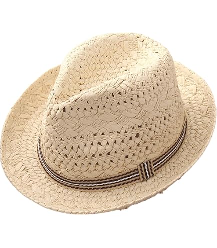 Bambini Bambini Estate Spiaggia Cappello Di Paglia Jazz Panama Cappello