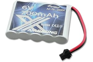 Amewi 28904–700 mAh 6 V Ni-Mh Batterie sur Le Racing de x 1 : 14/1 : 18, véhicule