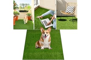 TAPISO Canyoo Césped Artificial Altura De 03mm Hierba Sintética Jardín Terraza Balcón Piscina Alfombra Exterior Color Verde Resistente Césped por Metros Césped A Metros 300 x 650 cm