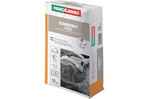 Parexlanko, Ciment Gris, Ciment pour scellements, joints et enduits, 10kg