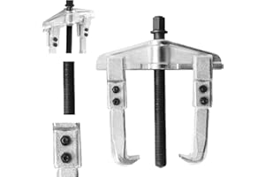 HAIMAYEE Extractor De Cojinetes Internos De 2 Mordazas 75MM Extractor De Rodamientos para Extraer Rodamientos De Bolas Plateado