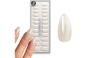 ‎DOONAILS DOONAILS Soft Gel Press On Nails 30er Set Toffee Almond Form MIrror Nägel zum Aufkleben Full Cover in Salonqualität Fake nails soft gel Medium Natürliches & angenehmes Tragegefühl