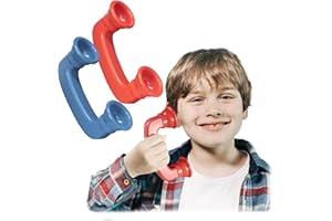 NOVELTY PLACE Novità Place Whisper - Confezione 2 giocattoli per terapia linguistica, migliora lettura, feedback e pronuncia, telefono Hear Myself Sound