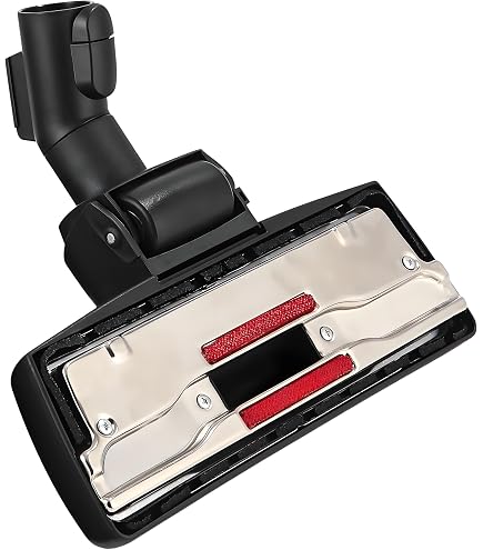 Tête D’aspirateur Vhbw Compatible Miele – 26,7 Cm, Noir Mat, Pour Sols Durs