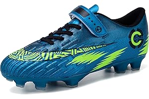 Donbest Boys Football Boots Cleats Kids Football Shoes Astro Turf Soccer Shoes Professional Spikes Football Competition Shoes