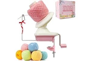 SPEENSUN Yarn Winder | Yarn Ball Winder | Easy-Fit ABS Yarn Cake Winder for Knitting & Crochet, Quiet Operation Creates Neat Yarn Cakes(3.5 oz)- Essential Tool for Knitting Enthusiasts