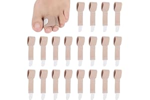 QJFHURB 20 Pezzi Dita A Martello Correttore Tutore Correttore Per Dita Raddrizzatore Per Dita A Martello Punta Storta Punta A Martello Stecca Dita Piede Tutore Dita A Martello Piede Dita A Martello